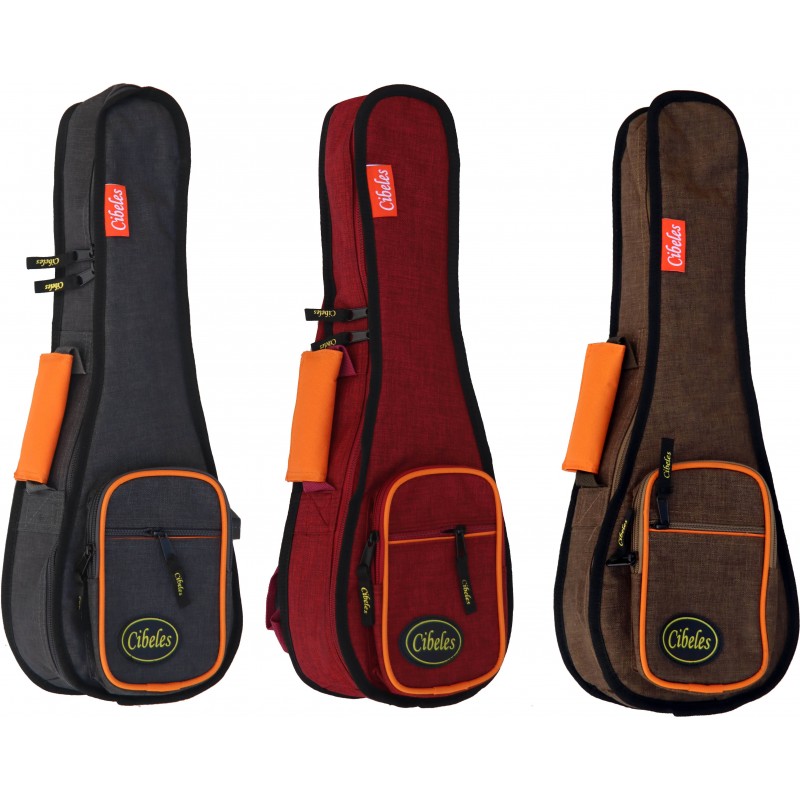 Ukulele gig-bag concertmodel 12mm